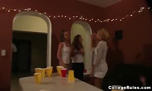 Groupbang with lovely school
 women and insane watchers