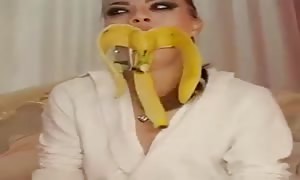 funny deep throat banana