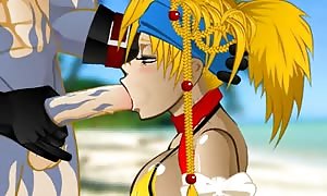 Rikku super face fuck toon sex game (Final Fantasy)
