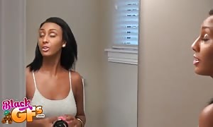 love to do brand brand new clip by ebony
 girlfriends with amazing bi-racial rookie oral sex