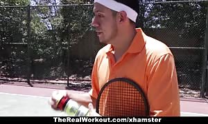 TheRealWorkout - Keisha gray rammed After Playing Tennis