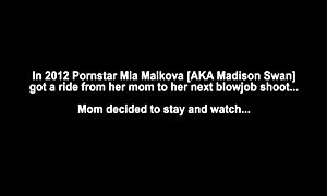 Mia Malkova and her mother - suck mouth fuck casting - humorous
 porno