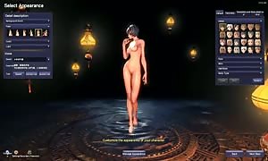 Blade and Soul bare undressed Mod Character Creation