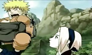 cartoon penetrating - Naruto doujinshi- Sakura deep throat
