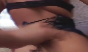 big boobed babe get rigid anal sex and humungous jizz
 on her lovely face